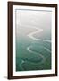 Aerial View of Lencois Maranhenses National Park, Brazil-Guido Cozzi-Framed Photographic Print