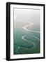 Aerial View of Lencois Maranhenses National Park, Brazil-Guido Cozzi-Framed Photographic Print