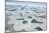 Aerial View of Lencois Maranhenses National Park in Maranhao State, Brazil-Alex Saberi-Mounted Photographic Print