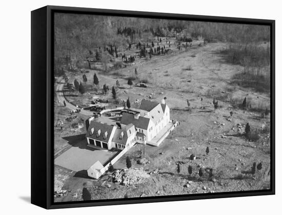 Aerial View of Lindbergh Home-null-Framed Stretched Canvas