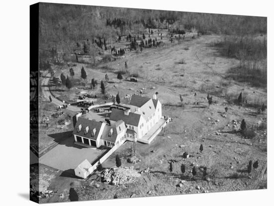 Aerial View of Lindbergh Home-null-Stretched Canvas