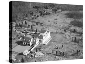 Aerial View of Lindbergh Home-null-Stretched Canvas