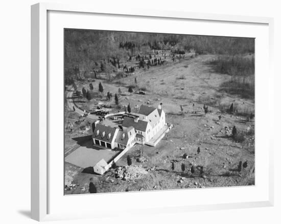 Aerial View of Lindbergh Home-null-Framed Photographic Print