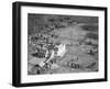 Aerial View of Lindbergh Home-Bettmann-Framed Photographic Print