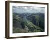 Aerial View of Loch Eck Looking South, Strathclyde, Scotland, United Kingdom-Adam Woolfitt-Framed Photographic Print