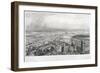 Aerial View of London, 1850-A Appert-Framed Giclee Print