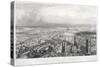 Aerial View of London, 1850-A Appert-Stretched Canvas