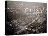 Aerial View of London, November 1964-null-Stretched Canvas
