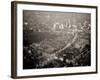 Aerial View of London, November 1964-null-Framed Photographic Print