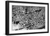 Aerial View of London, Showing St Paul's Cathedral, 1926-null-Framed Giclee Print