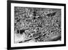 Aerial View of London, Showing St Paul's Cathedral, 1926-null-Framed Giclee Print