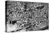 Aerial View of London, Showing St Paul's Cathedral, 1926-null-Stretched Canvas