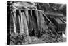 Aerial View of Long Lake Dam - Spokane, WA-Lantern Press-Stretched Canvas