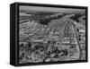 Aerial View of Los Alamos in 1955-null-Framed Stretched Canvas