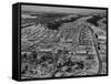 Aerial View of Los Alamos in 1955-null-Framed Stretched Canvas