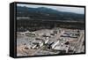 Aerial View of Los Alamos Scientific Laboratory-null-Framed Stretched Canvas