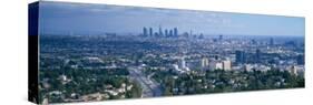 Aerial View of Los Angeles, California, USA-null-Stretched Canvas