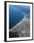 Aerial View of Los Angeles with Marina Del Rey Below, California, USA-Ethel Davies-Framed Photographic Print