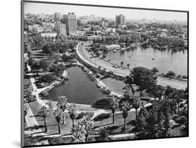 Aerial View of Los Angeles-Philip Gendreau-Mounted Photographic Print