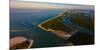 Aerial view of Lovers Key State Park, Florida, USA-null-Mounted Photographic Print