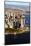 Aerial View of Lower Manhattan-Stefano Amantini-Mounted Photographic Print