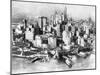 Aerial View of Lower New York, USA, 1926-null-Mounted Giclee Print