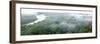 Aerial view of lowland Amazonia rainforest, Peru-Nick Garbutt-Framed Photographic Print