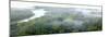 Aerial view of lowland Amazonia rainforest, Peru-Nick Garbutt-Mounted Photographic Print