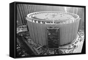 Aerial View of Madison Square Garden-null-Framed Stretched Canvas