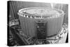 Aerial View of Madison Square Garden-null-Stretched Canvas