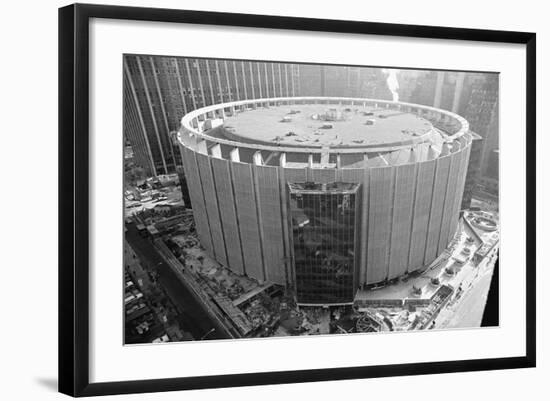 Aerial View of Madison Square Garden-null-Framed Photographic Print