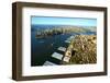 Aerial View of Manhattan and Brooklyn-Stefano Amantini-Framed Photographic Print