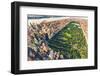 Aerial View of Manhattan New York Looking North up Central Park-TierneyMJ-Framed Photographic Print