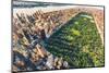 Aerial View of Manhattan New York Looking North up Central Park-TierneyMJ-Mounted Photographic Print