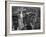 Aerial view of Manhattan, NYC-Michel Setboun-Framed Art Print