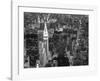 Aerial view of Manhattan, NYC-Michel Setboun-Framed Art Print