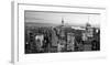 Aerial view of Manhattan, NYC-Vadim Ratsenskiy-Framed Art Print