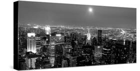 Aerial view of Manhattan, NYC-Michel Setboun-Stretched Canvas