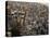 Aerial view of Manhattan, NYC-Michel Setboun-Stretched Canvas