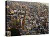 Aerial view of Manhattan, NYC-Michel Setboun-Stretched Canvas