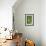 Aerial View of Marshes with Seaweed Exposed at Low Tide, Bahía De Cádiz Np, Andalusia, Spain-López-Framed Photographic Print displayed on a wall