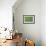 Aerial View of Marshes with Seaweed Exposed at Low Tide, Bahía De Cádiz Np,-López-Framed Photographic Print displayed on a wall