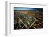 aerial view of Melbourne, cityscape and rooftops, Australia-John Gollings-Framed Photo