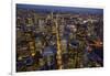 Aerial View of Melbourne-John Gollings-Framed Premium Photographic Print