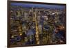 Aerial View of Melbourne-John Gollings-Framed Premium Photographic Print