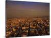 Aerial View of Mexico City, Mexico-Walter Bibikow-Stretched Canvas