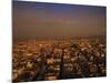 Aerial View of Mexico City, Mexico-Walter Bibikow-Mounted Photographic Print