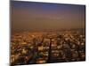 Aerial View of Mexico City, Mexico-Walter Bibikow-Mounted Photographic Print