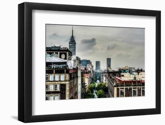 Aerial View of Mexico City-demerzel21-Framed Photographic Print