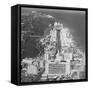 Aerial View of Miami Beach-null-Framed Stretched Canvas